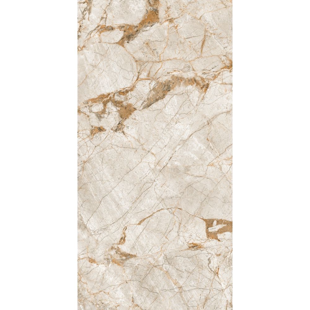 Marble-patterned surface with beige and brown tones on a white background