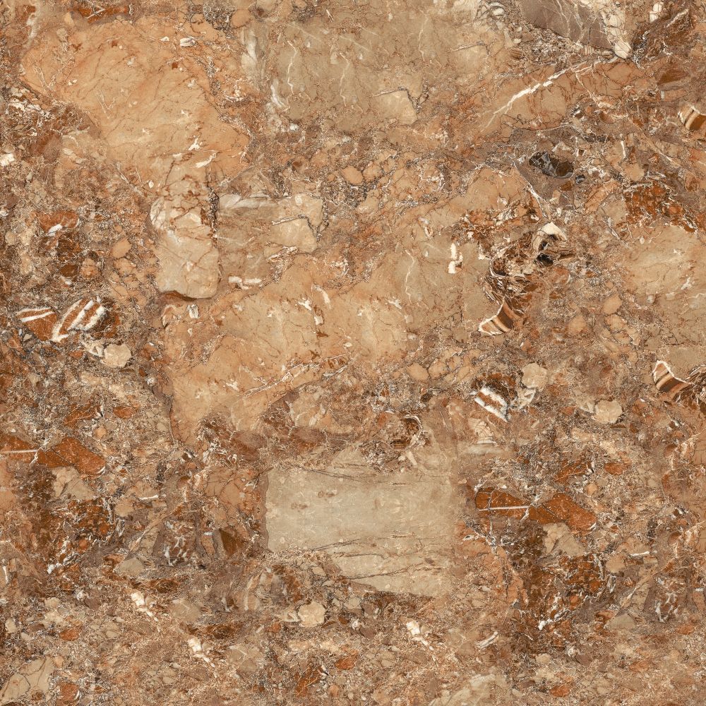 Glossy Cream Porcelain Floor Tile 600x600mm – Polished Marble Style