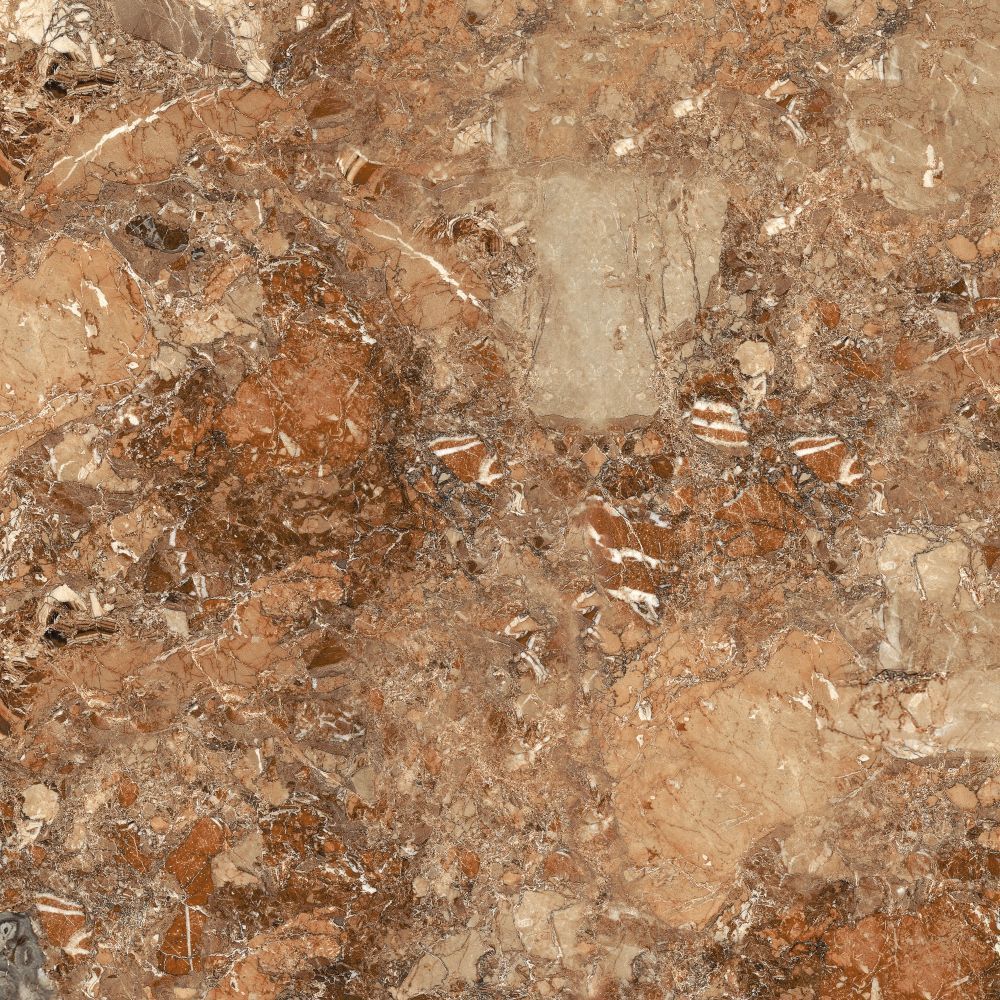 Glossy Cream Porcelain Floor Tile 600x600mm – Polished Marble Style