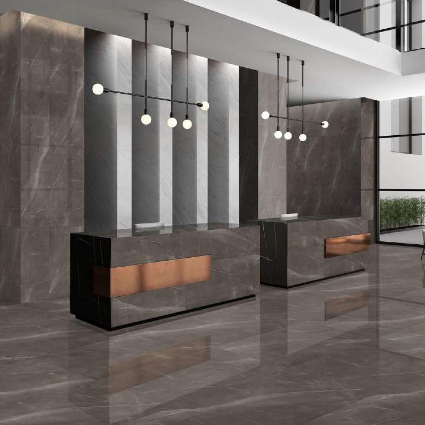 Smoky Grey Crystal 600x1200 mm – Floor Tile