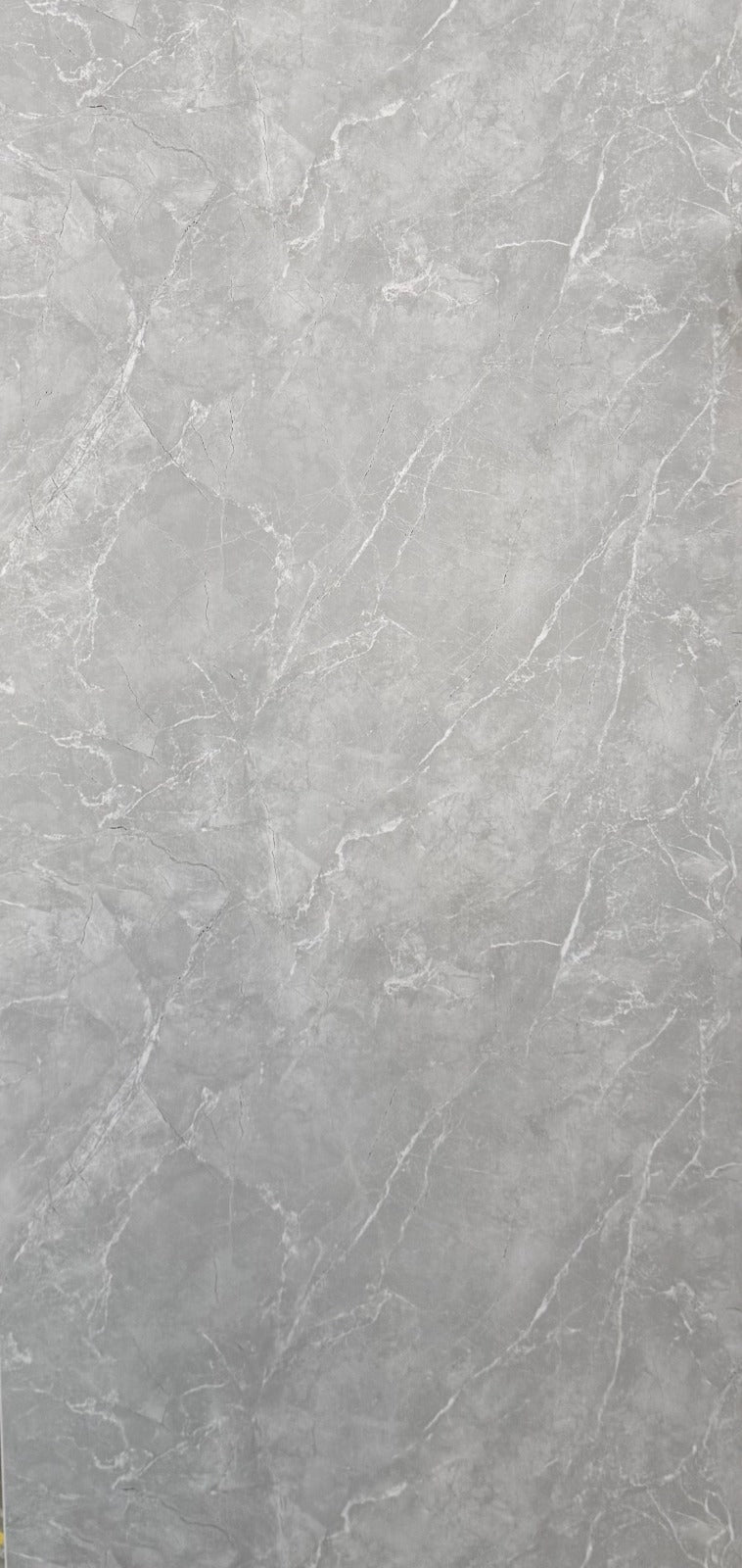 Grey Slate Marble Gloss Shower Wall Panel 1000x2400x10mm – Waterproof Bathroom Cladding