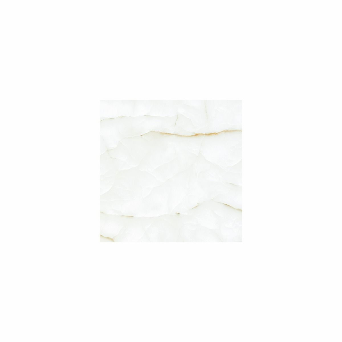Pearl White Gloss Porcelain Floor Tile 600x600mm – Marble Effect