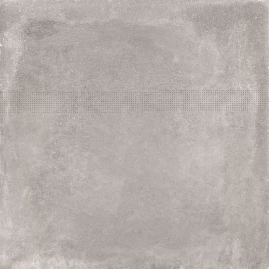 Gray textured square tile