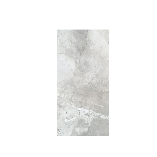 Gray marble tile on a white background