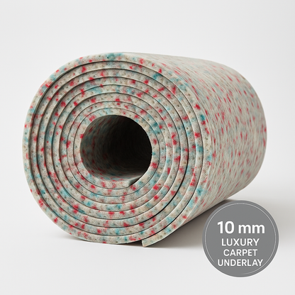 Carpet Cushion 10mm Premium Carpet Underlay – Ultra Comfort & Sound Insulation