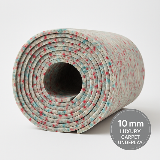 Carpet Cushion 10mm Premium Carpet Underlay – Ultra Comfort & Sound Insulation