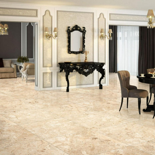 Stone Grey Glossy 600x600 mm – Polished Wall and Floor