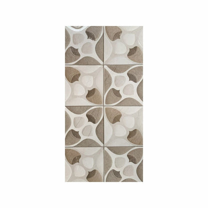 Decorative Glossy Wall Tile 300x600mm – Flower Print Design