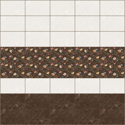 Chocolate Brown Gloss Ceramic Wall Tile 300x450mm – Sleek Look