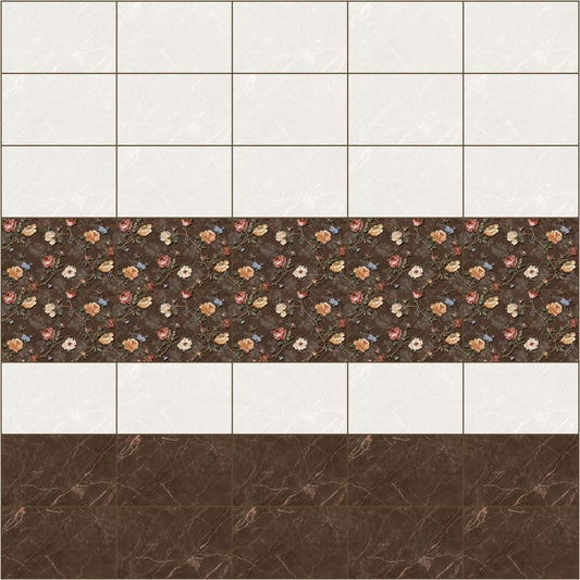 Chocolate Brown Gloss Ceramic Wall Tile 300x450mm – Sleek Look