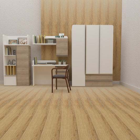 Cream Oak Matt Floor Tile 200x1200mm – Golden Wood Look