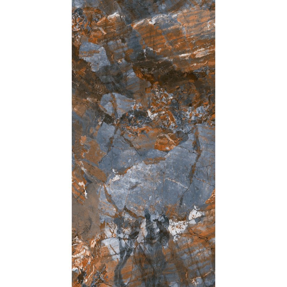 Marble-like pattern with brown, gray, and white colors on a white background