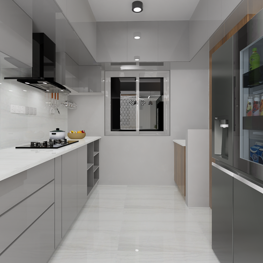 Demira Light Grey 300x600mm Glossy Wall and Floor Tile