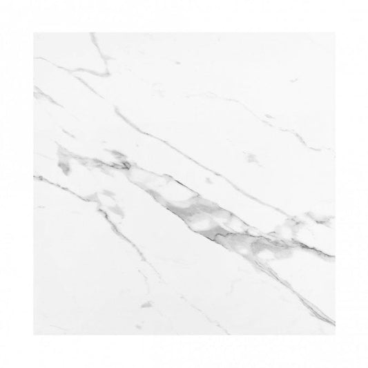 Pavimento White Carrara marble Matt Porcelain Tile 60x60cm – Rectified