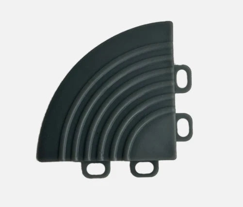 Modular Interlocking Ribbed Garage Flooring Tiles Similar to Swisstrax Ribtrax